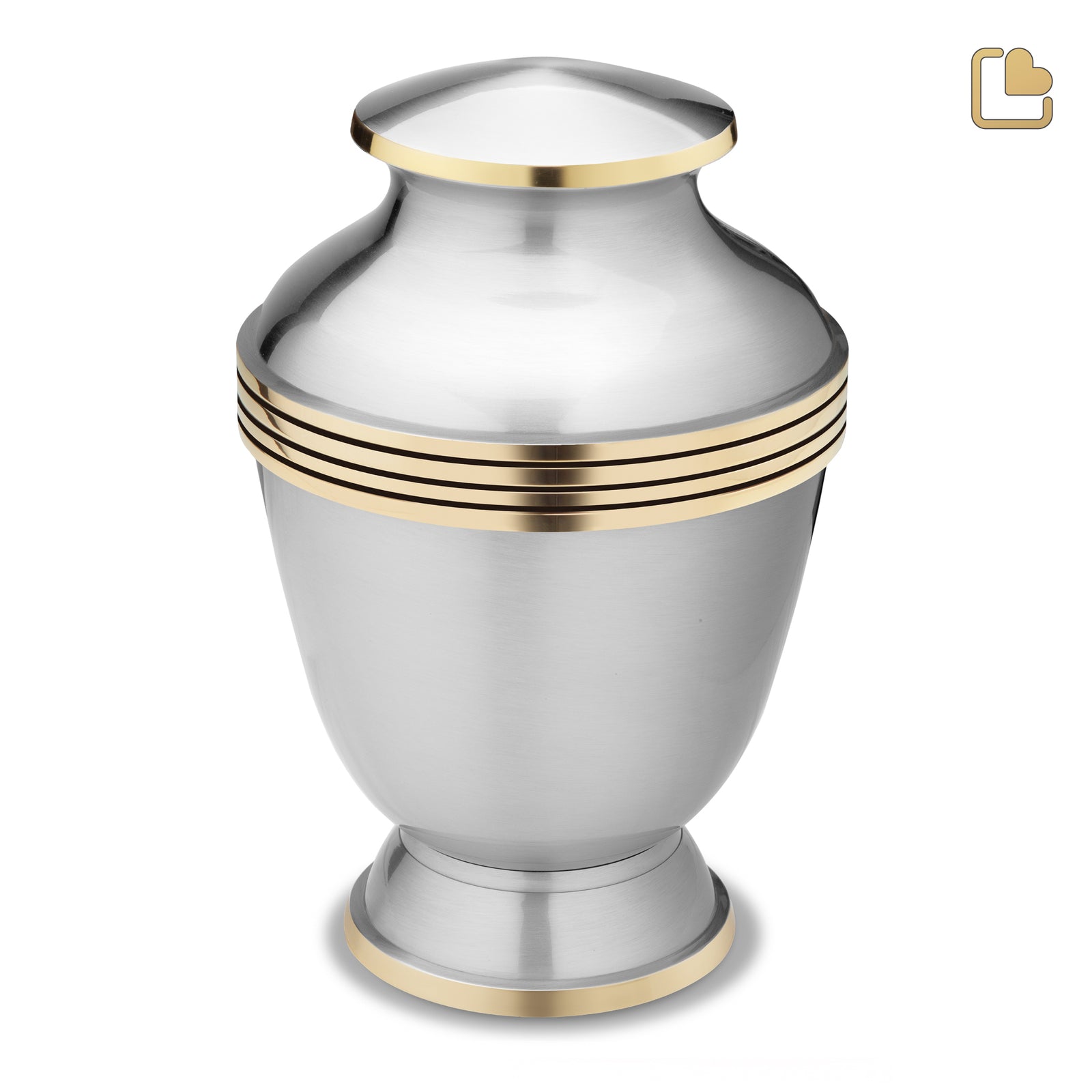 A251 Elegant Standard Adult Urn Bru Pewter