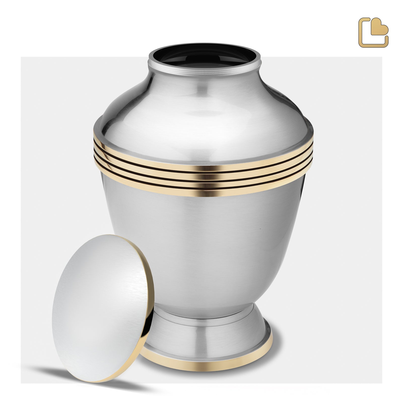 A251 Elegant Standard Adult Urn Bru Pewter