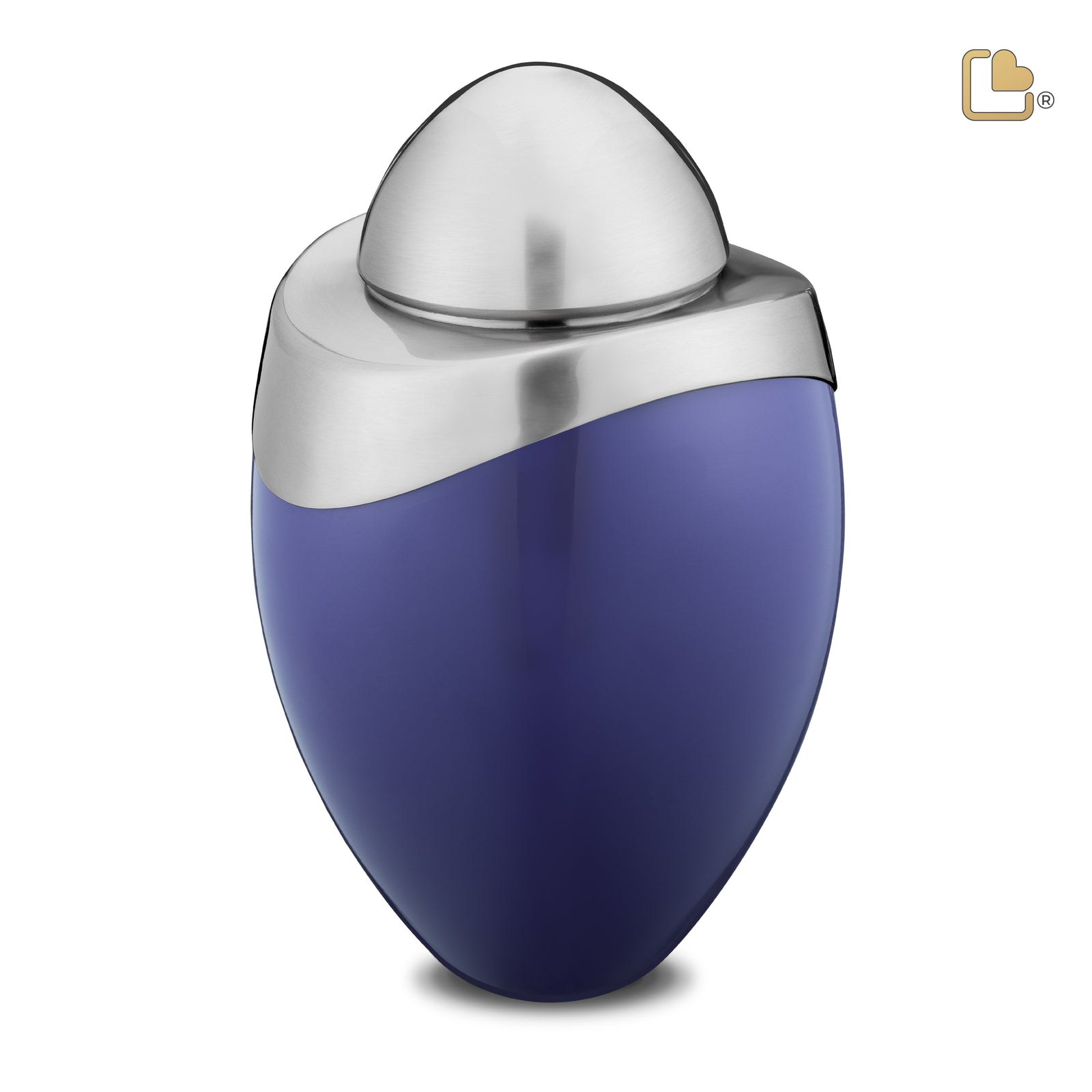 A361 Amore Standard Adult Urn Blue & Bru Pewter
