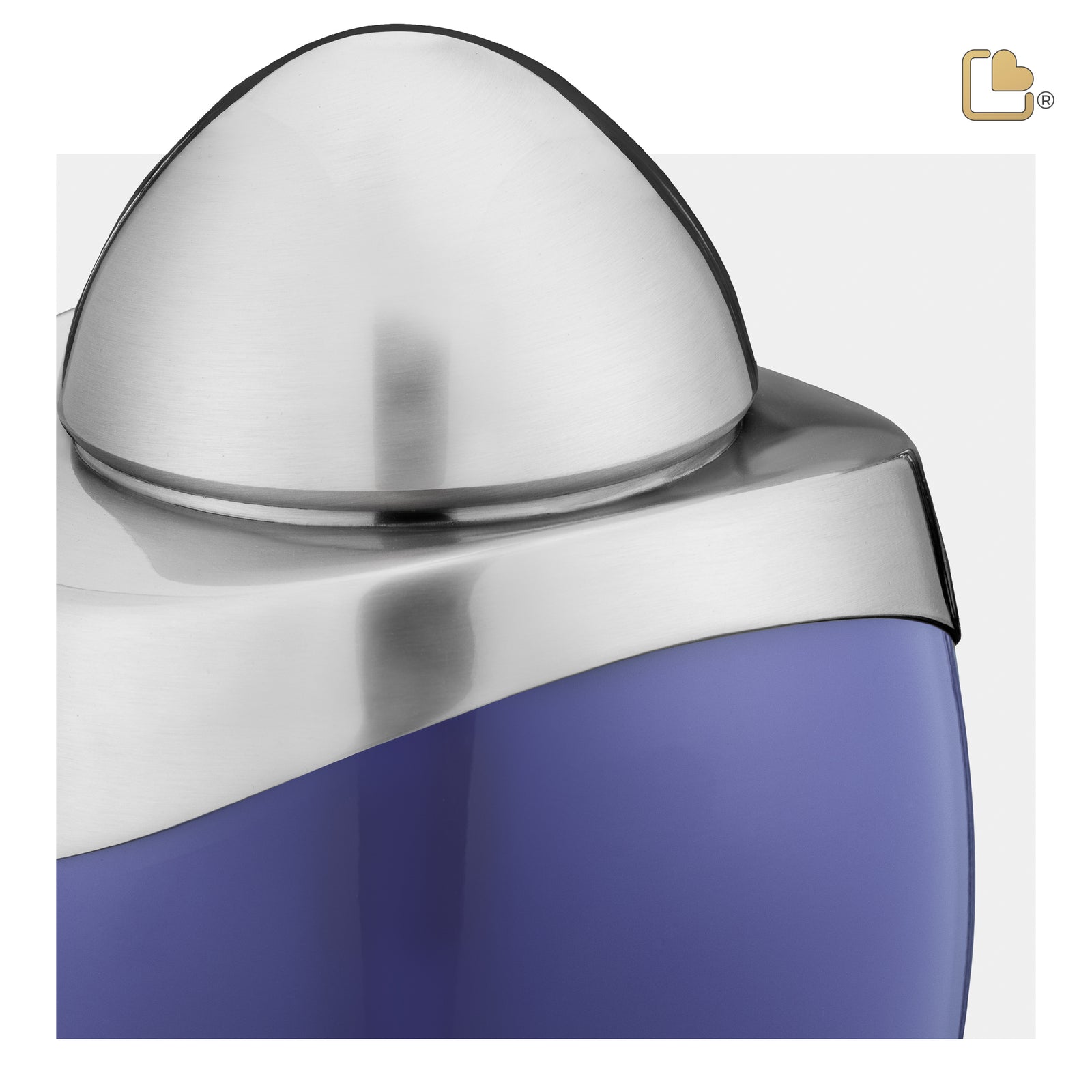 A361 Amore Standard Adult Urn Blue & Bru Pewter