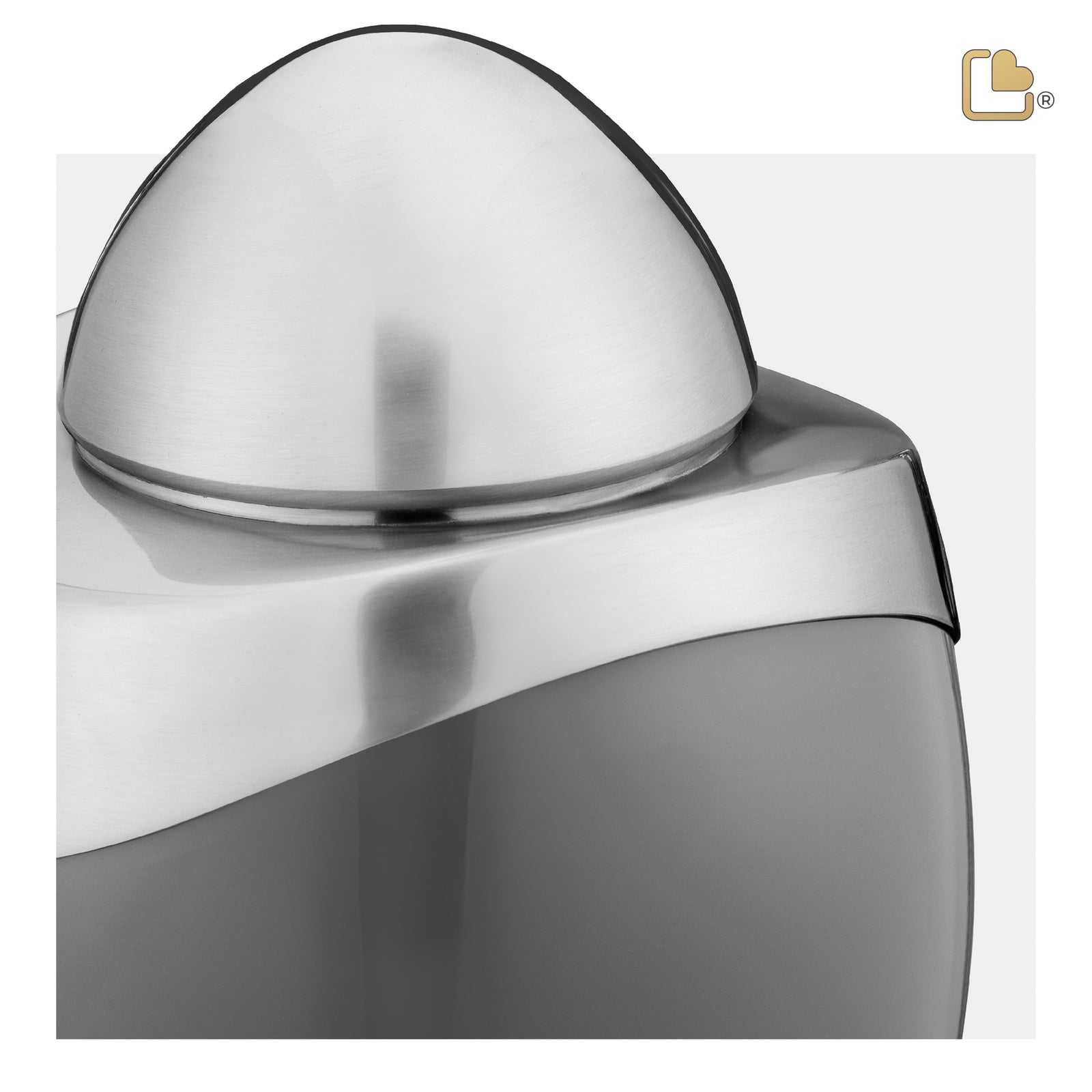 A364 Amore Standard Adult Urn French Grey & Bru Pewter