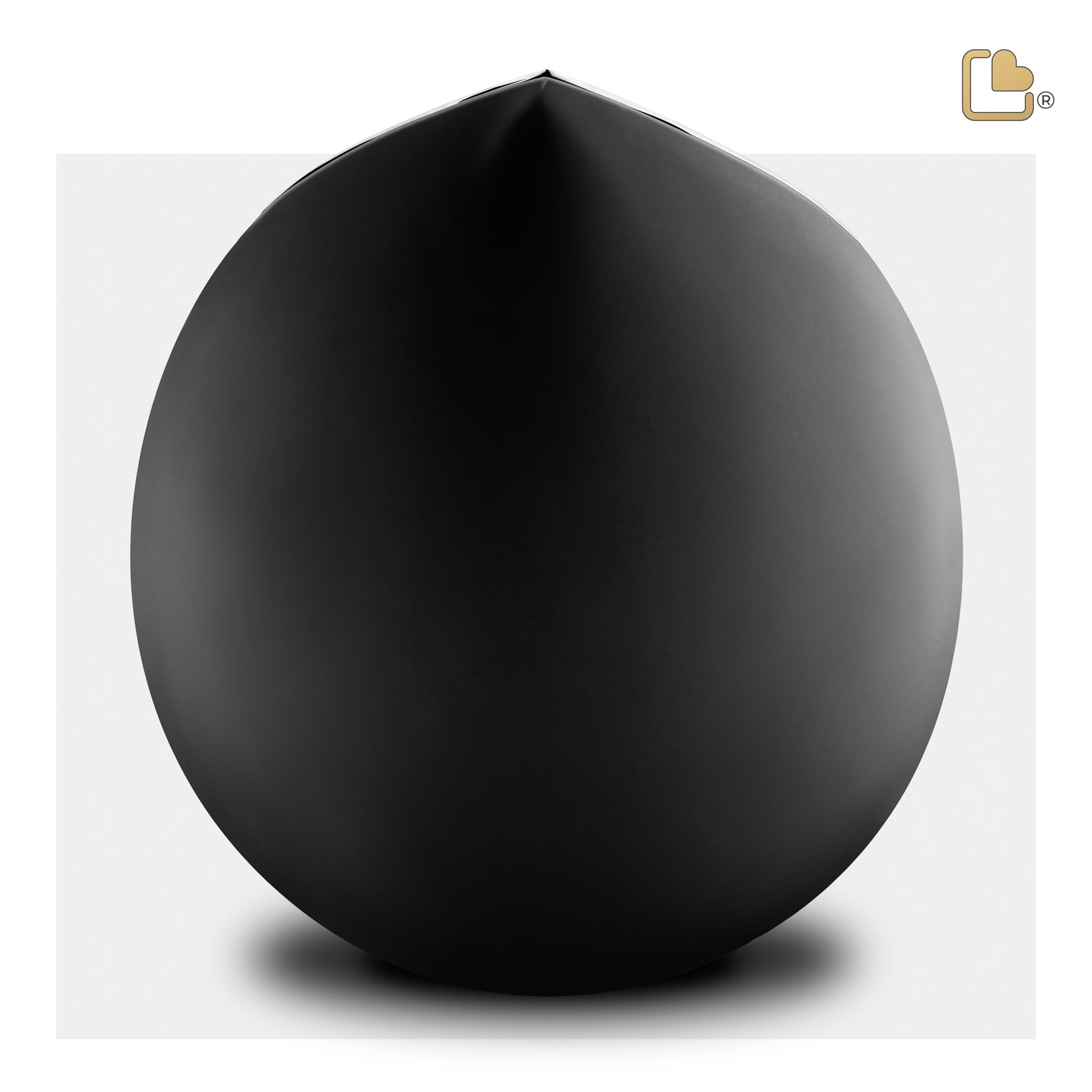 A583 Drop Standard Adult Urn Black & Bru Pewter