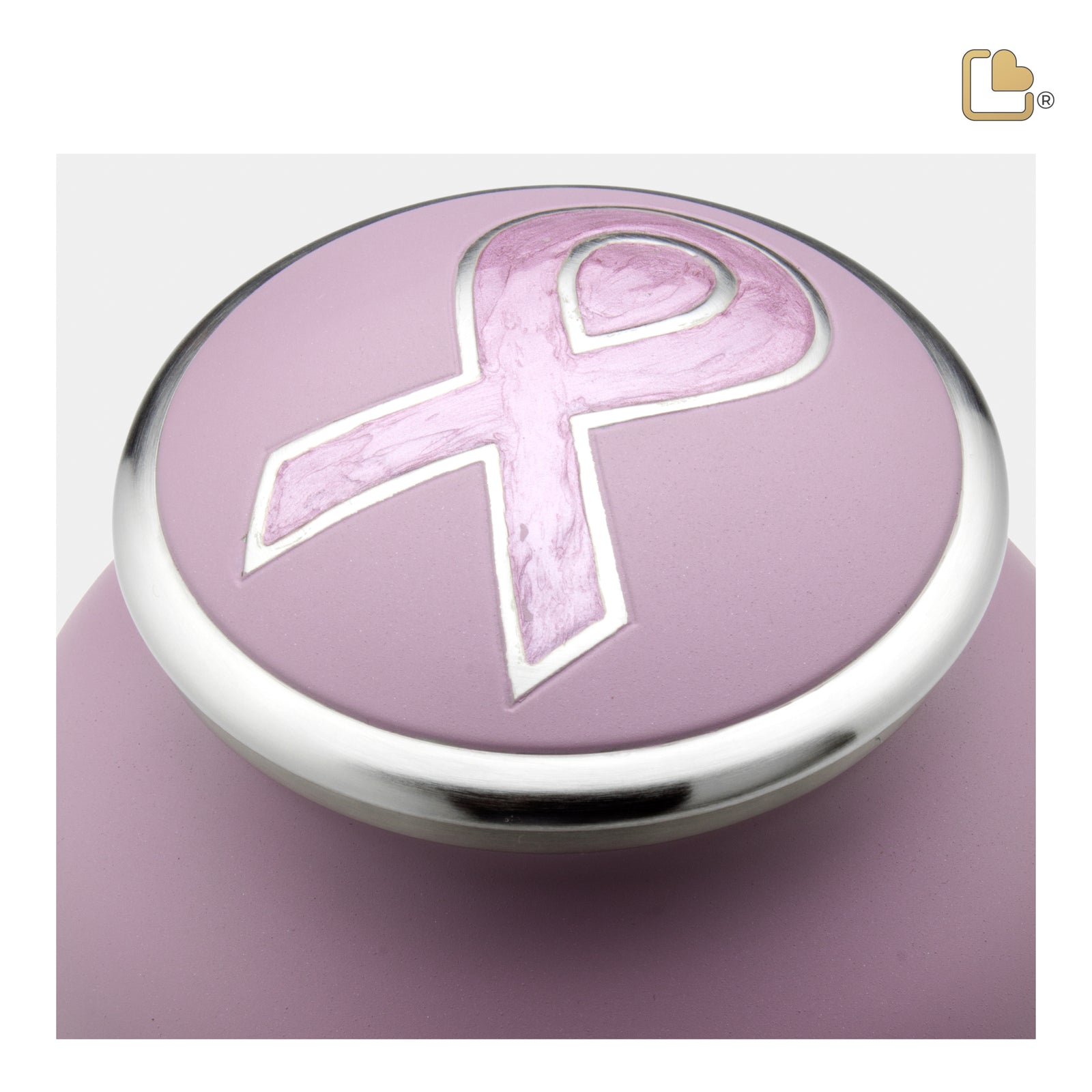 A900 Awareness Standard Adult Urn Pink & Bru Pewter