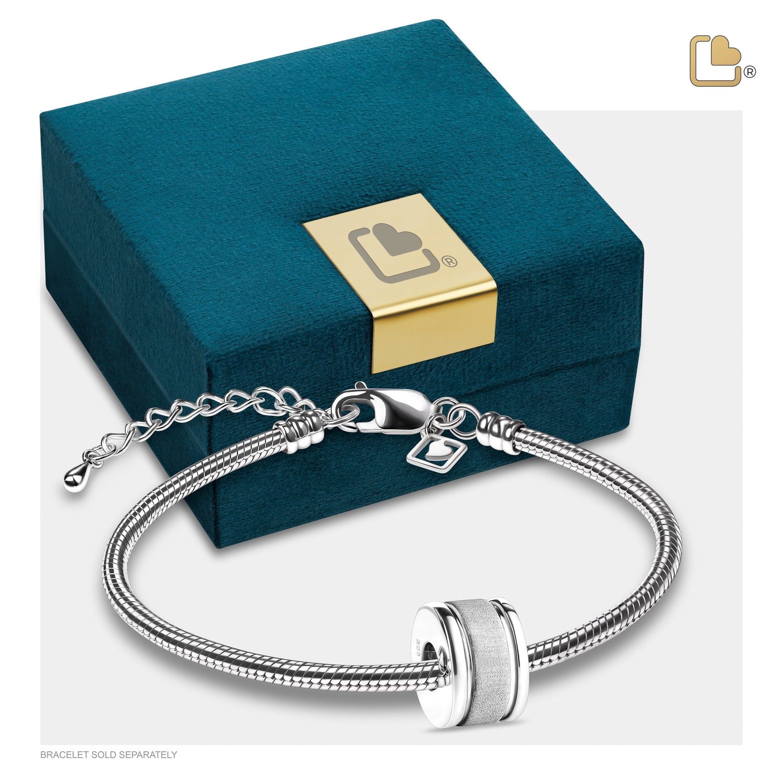 BD2010 Omega Ashes Bead Bru Silver