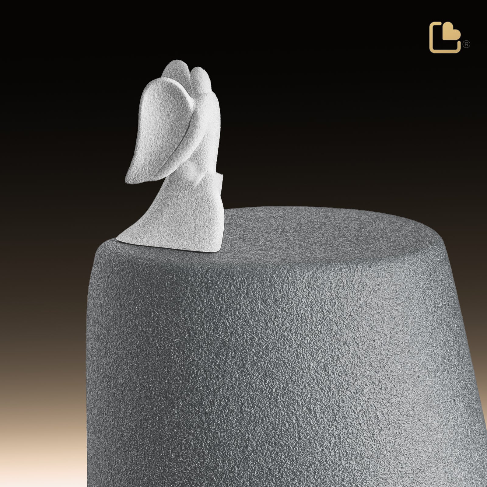 CA120 Stairway to Heaven Standard Adult Urn Silver Grey & White