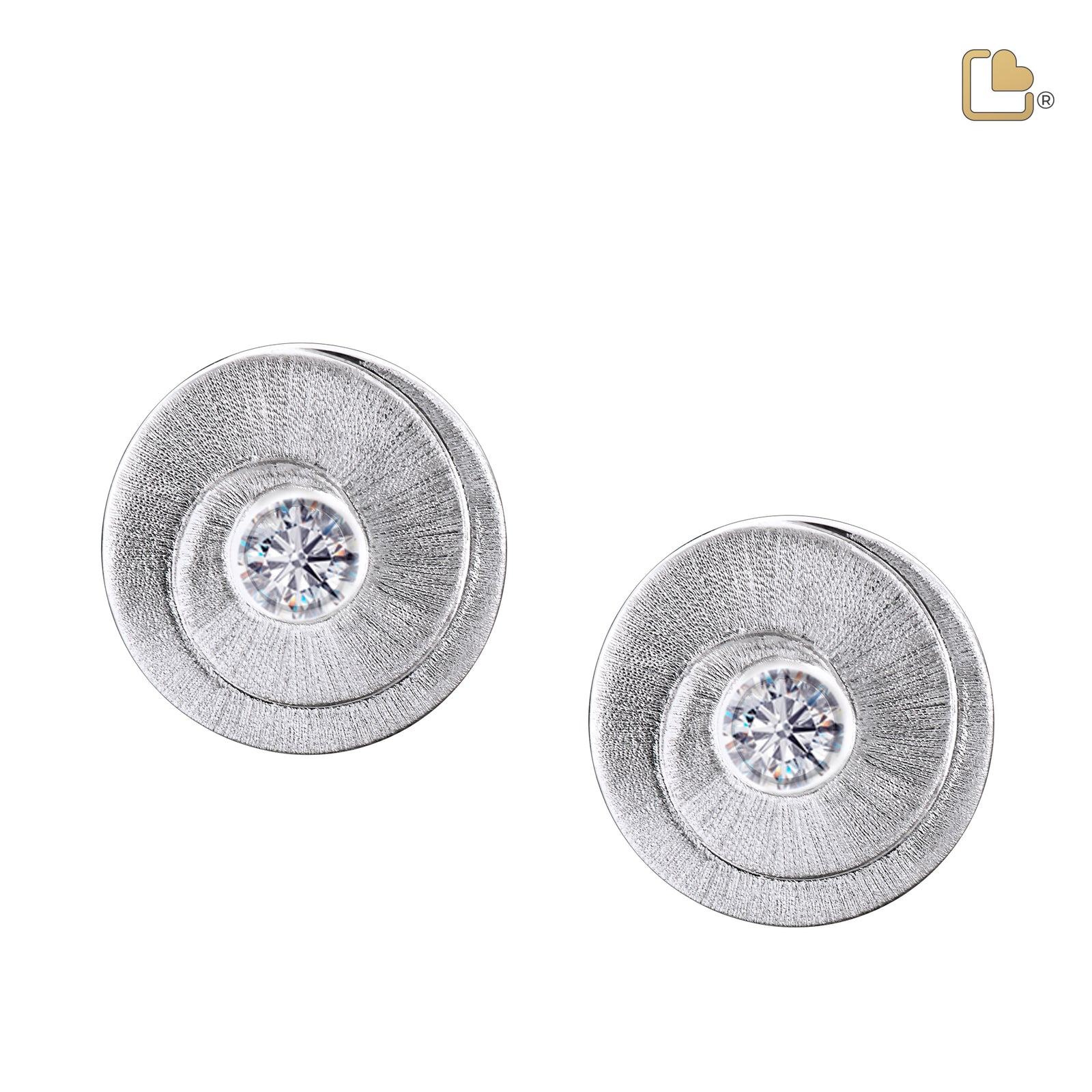 ER1060 Eternity Stud Earrings Bru Silver
