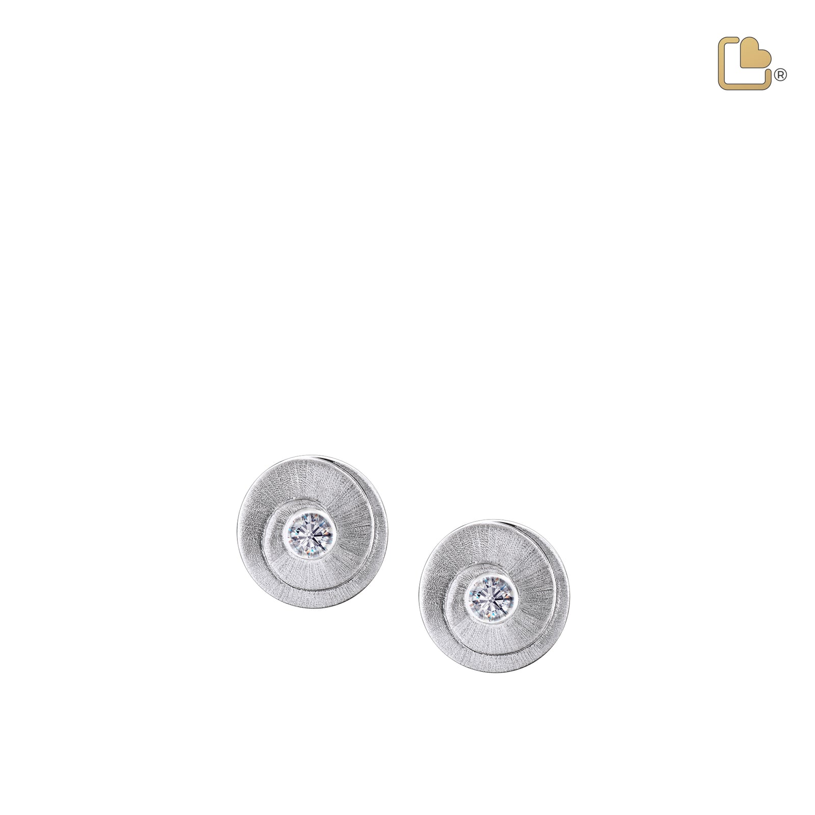 ER1060 Eternity Stud Earrings Bru Silver
