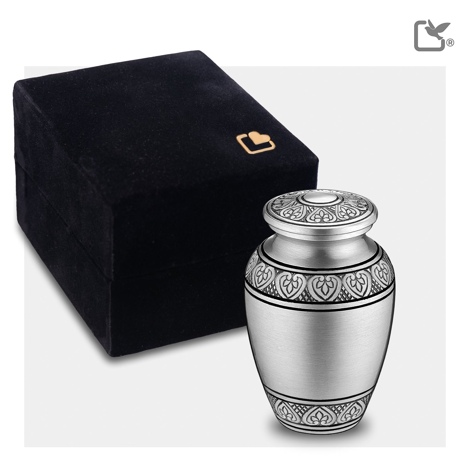 K210 Classic Keepsake Urn Bru Pewter