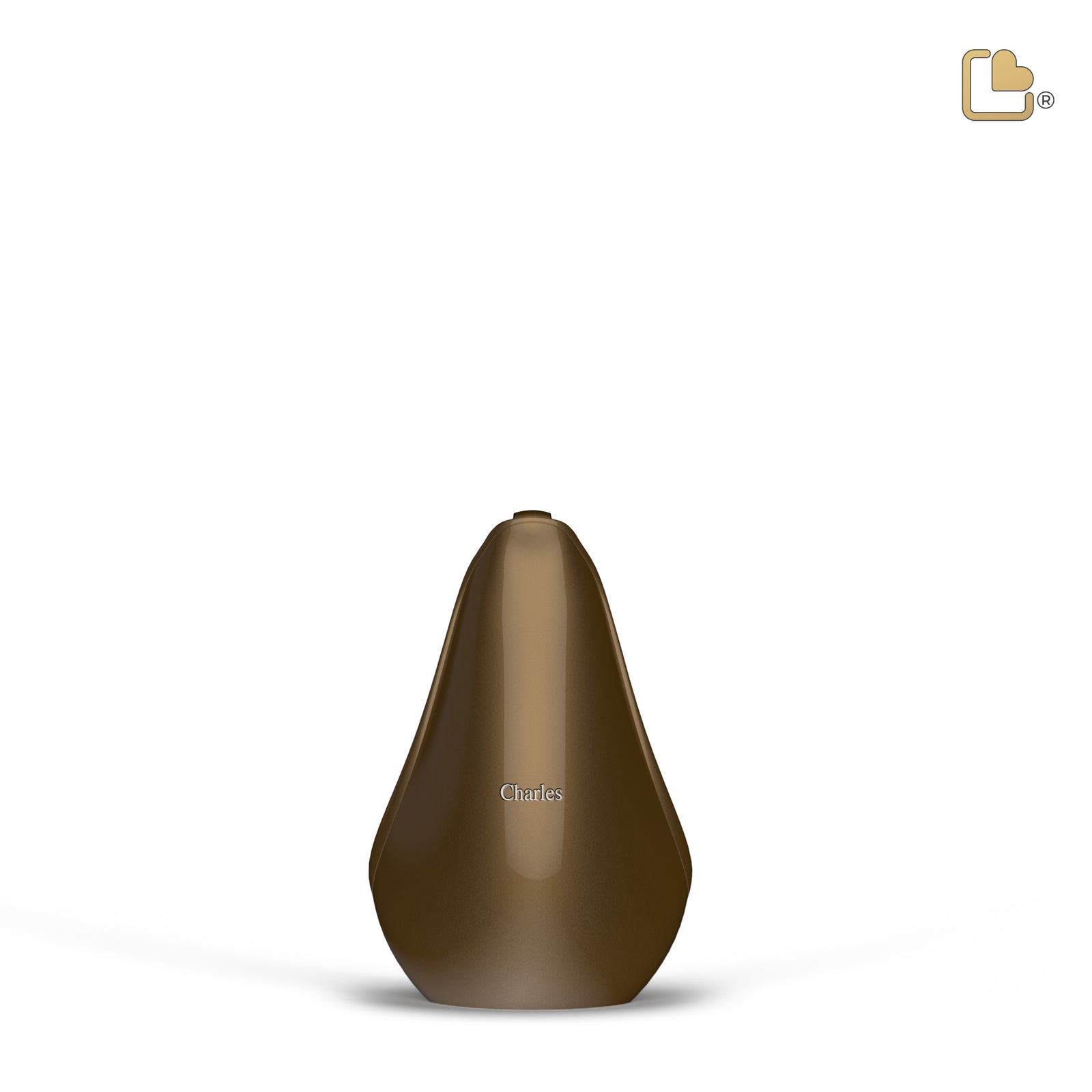 K551 LoveBird Keepsake Urn Bronze & Hmd Gold
