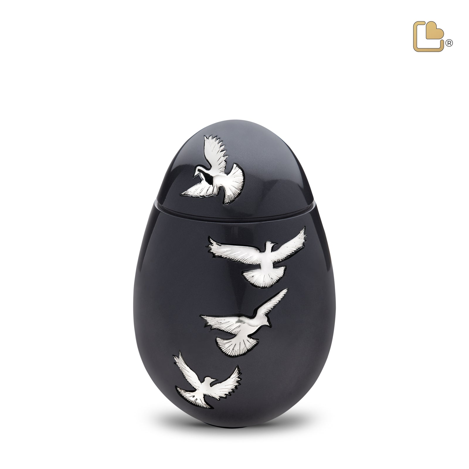 M270 Nirvana Adieu Medium Urn Midnight & Pol Silver
