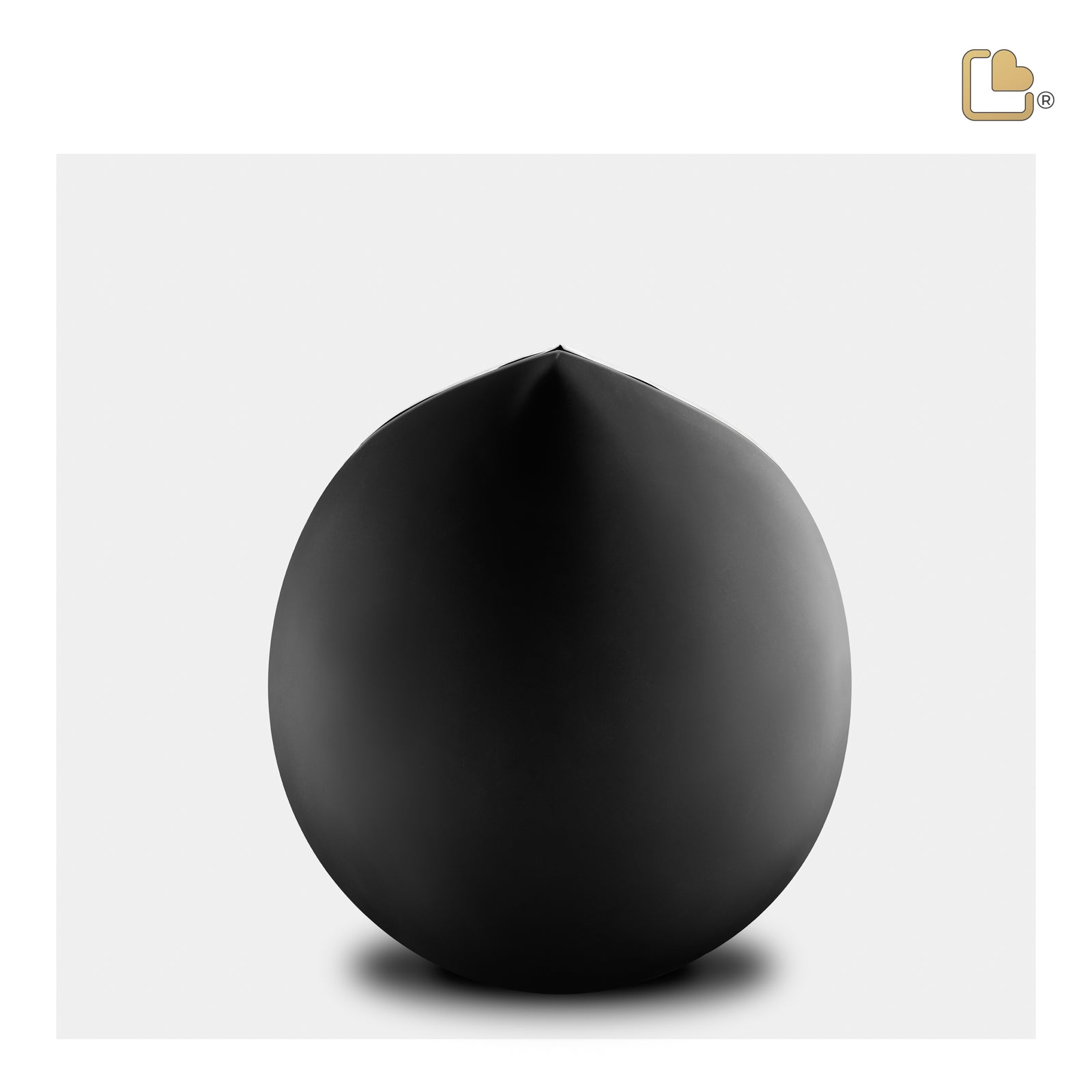 M583 Drop Medium Urn Black & Bru Pewter