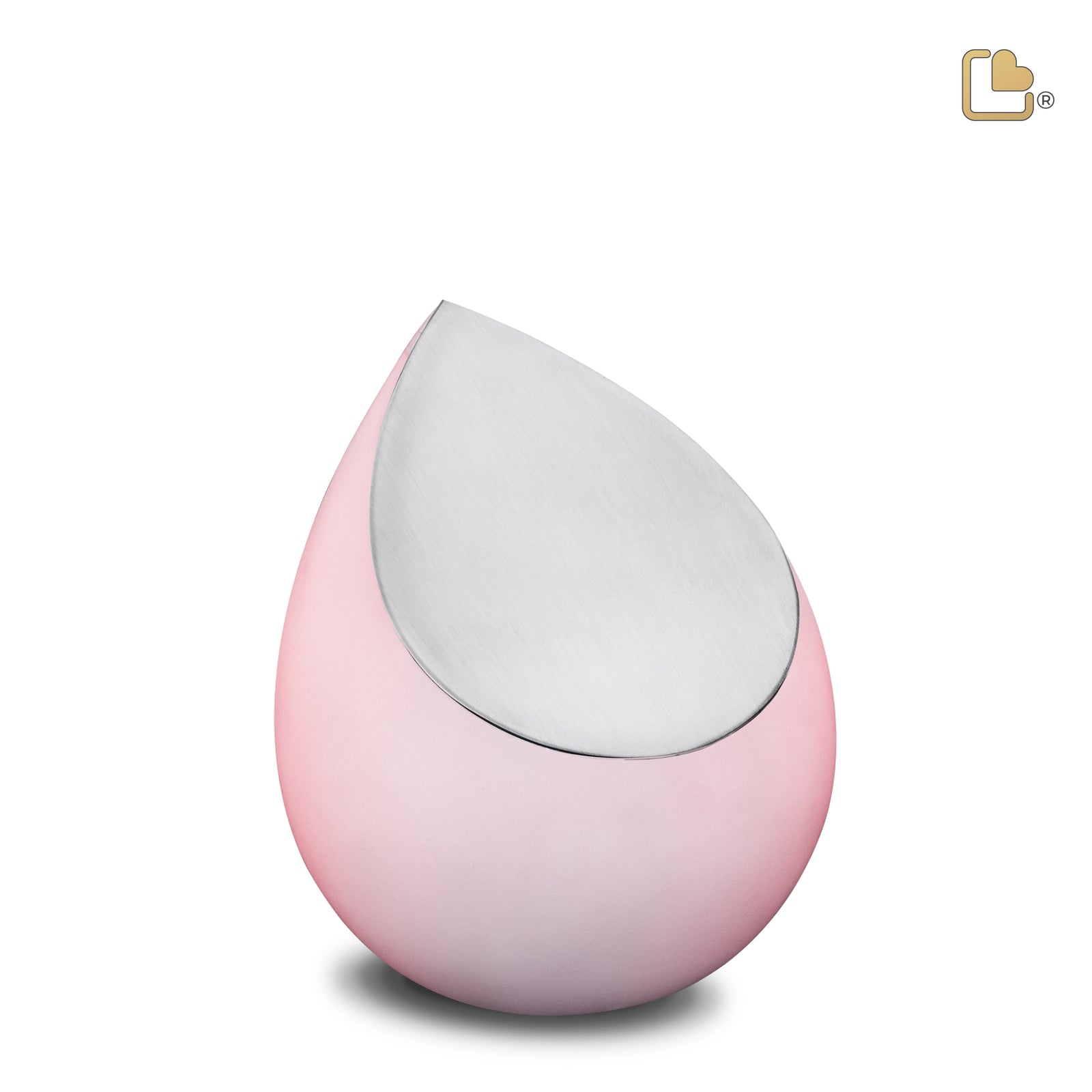 M588 Drop Medium Urn Pink & Bru Pewter