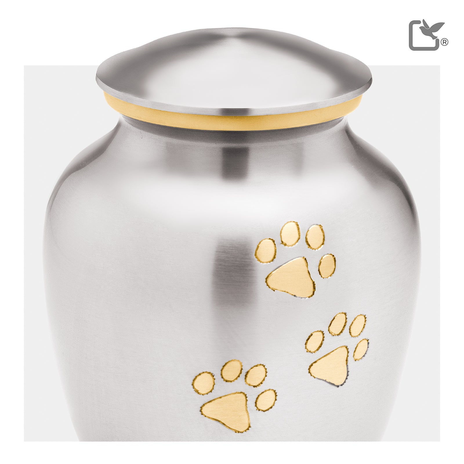 P213L Classic Large Pet Urn Bru Pewter