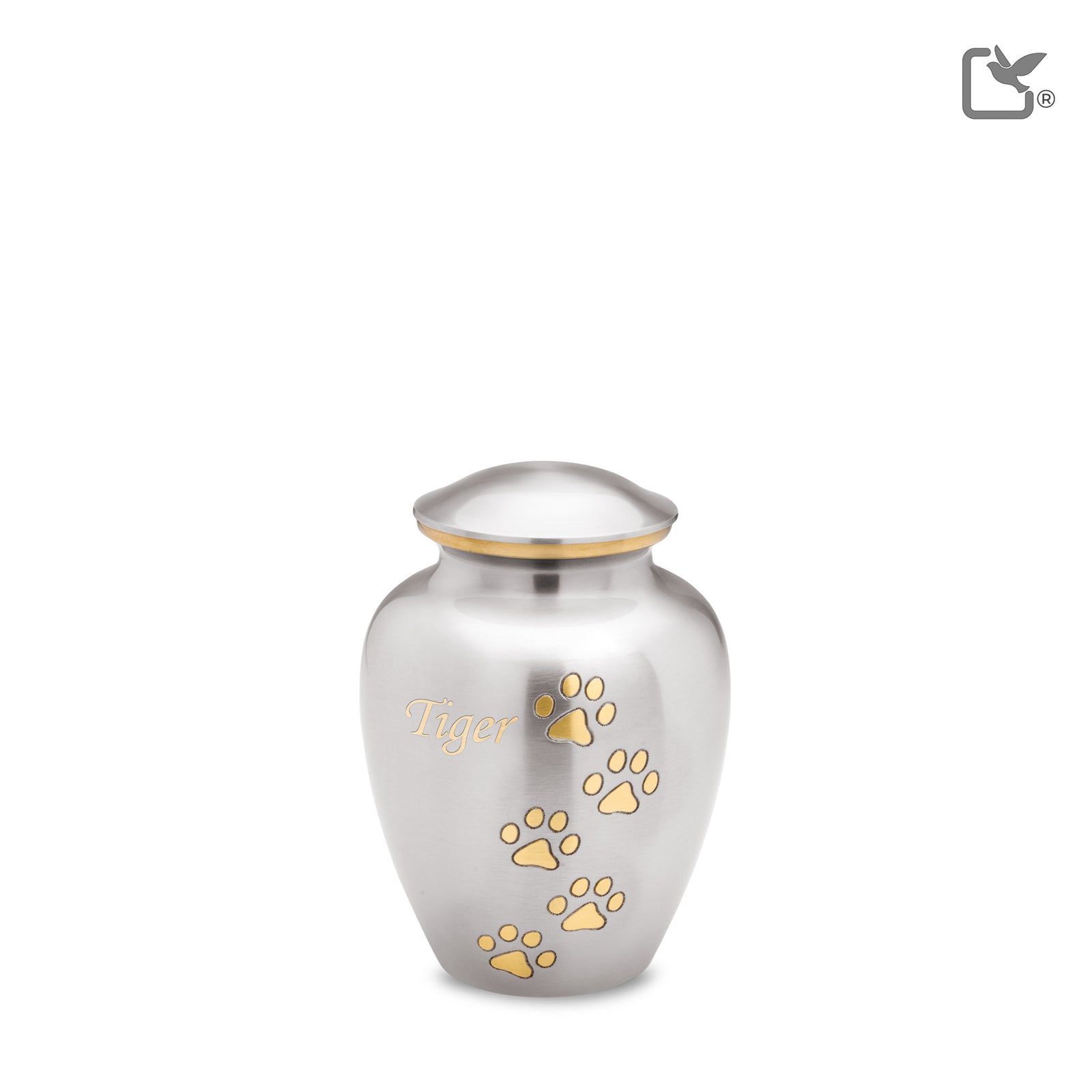 P213S Classic Small Pet Urn Bru Pewter