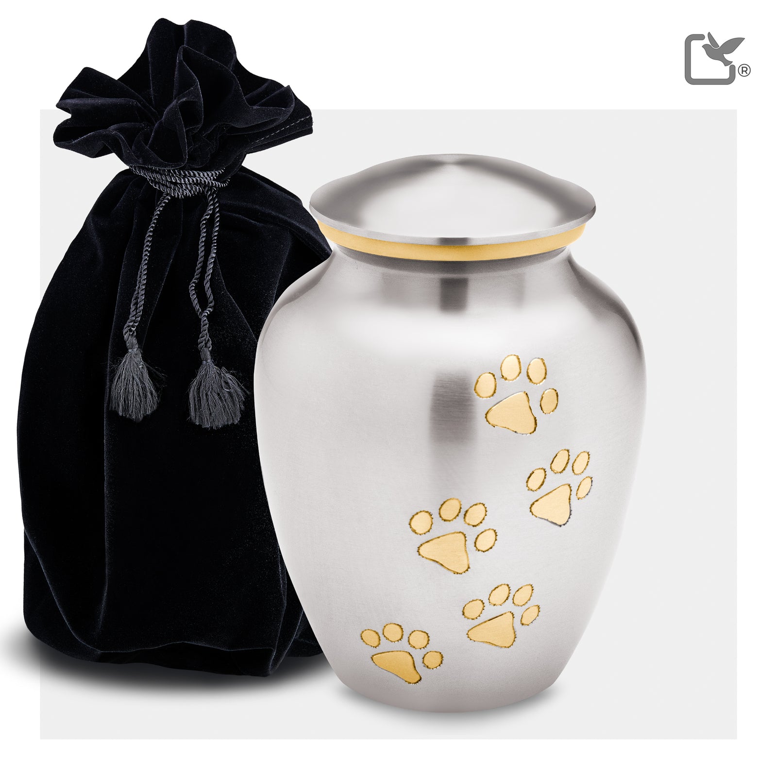 P213S Classic Small Pet Urn Bru Pewter