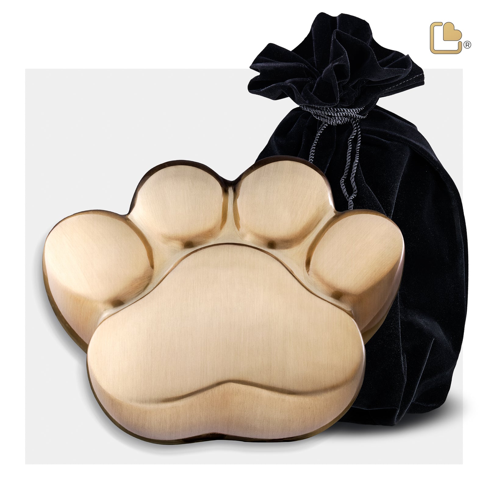 P673M LovePaw Medium Pet Bru Gold