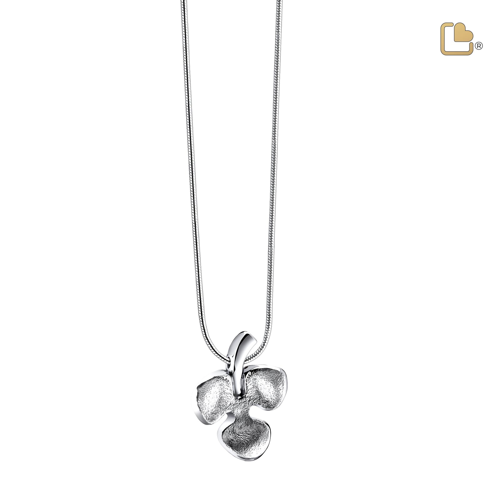PD1570 Shamrock Ashes Pendant Hmd Silver