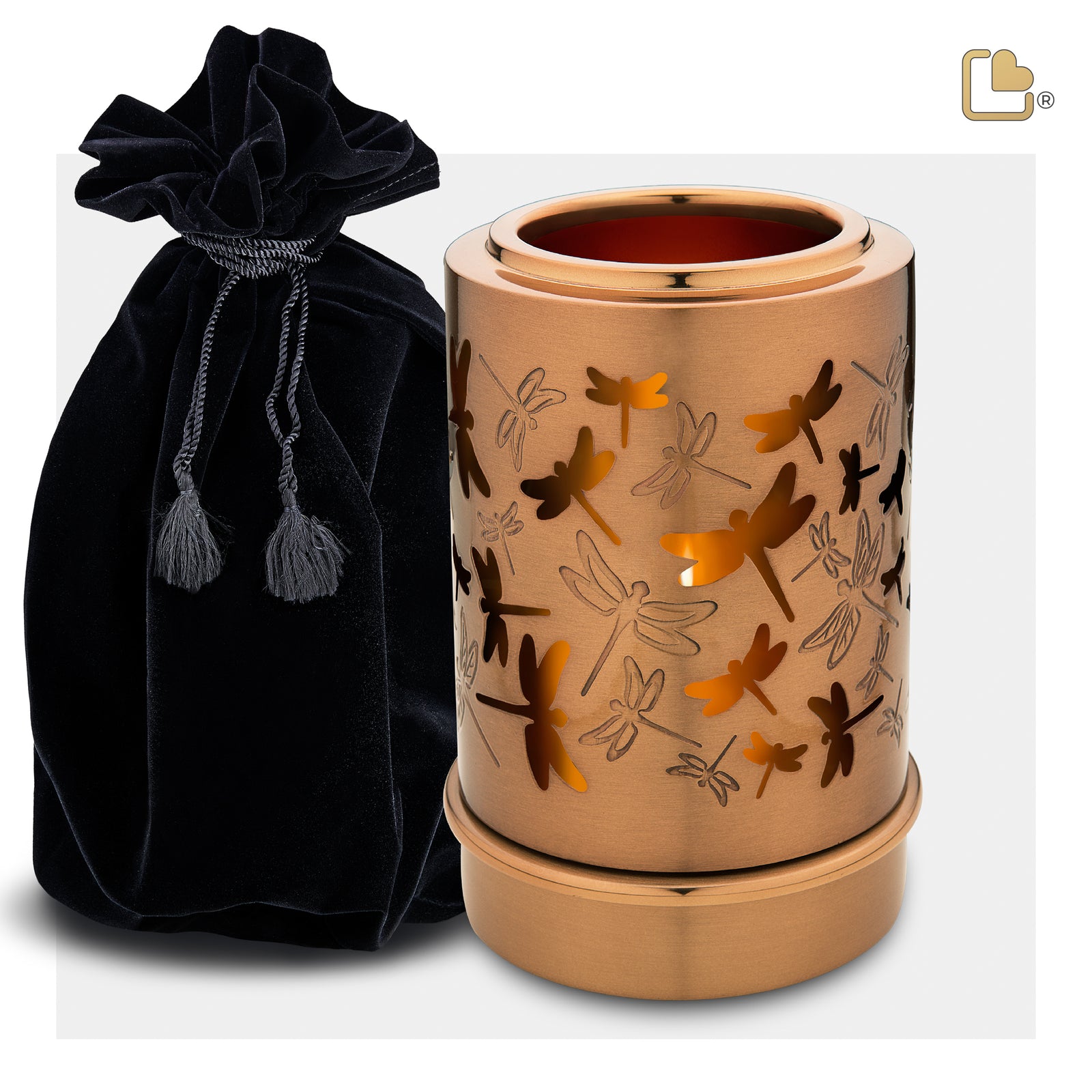 T713 Reflections of Spirit Tealight Urn Bru Copper