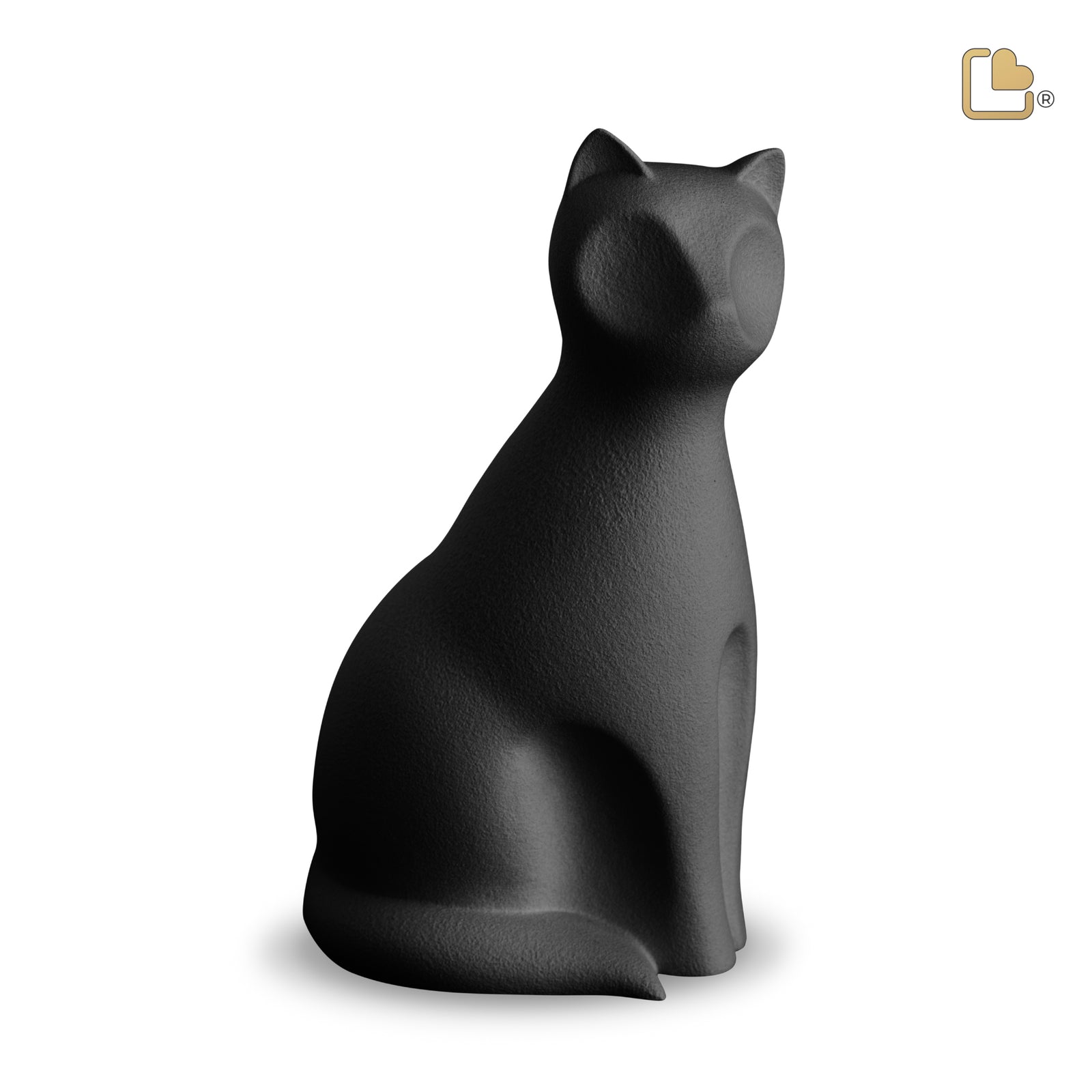CP211   Cat Pet Urn Onyx