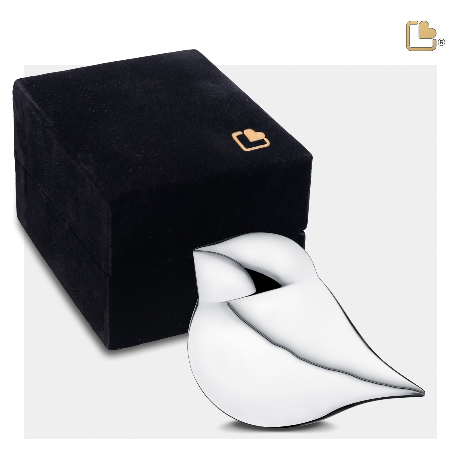 K562   SoulBird Male Keepsake Urn Pol Silver