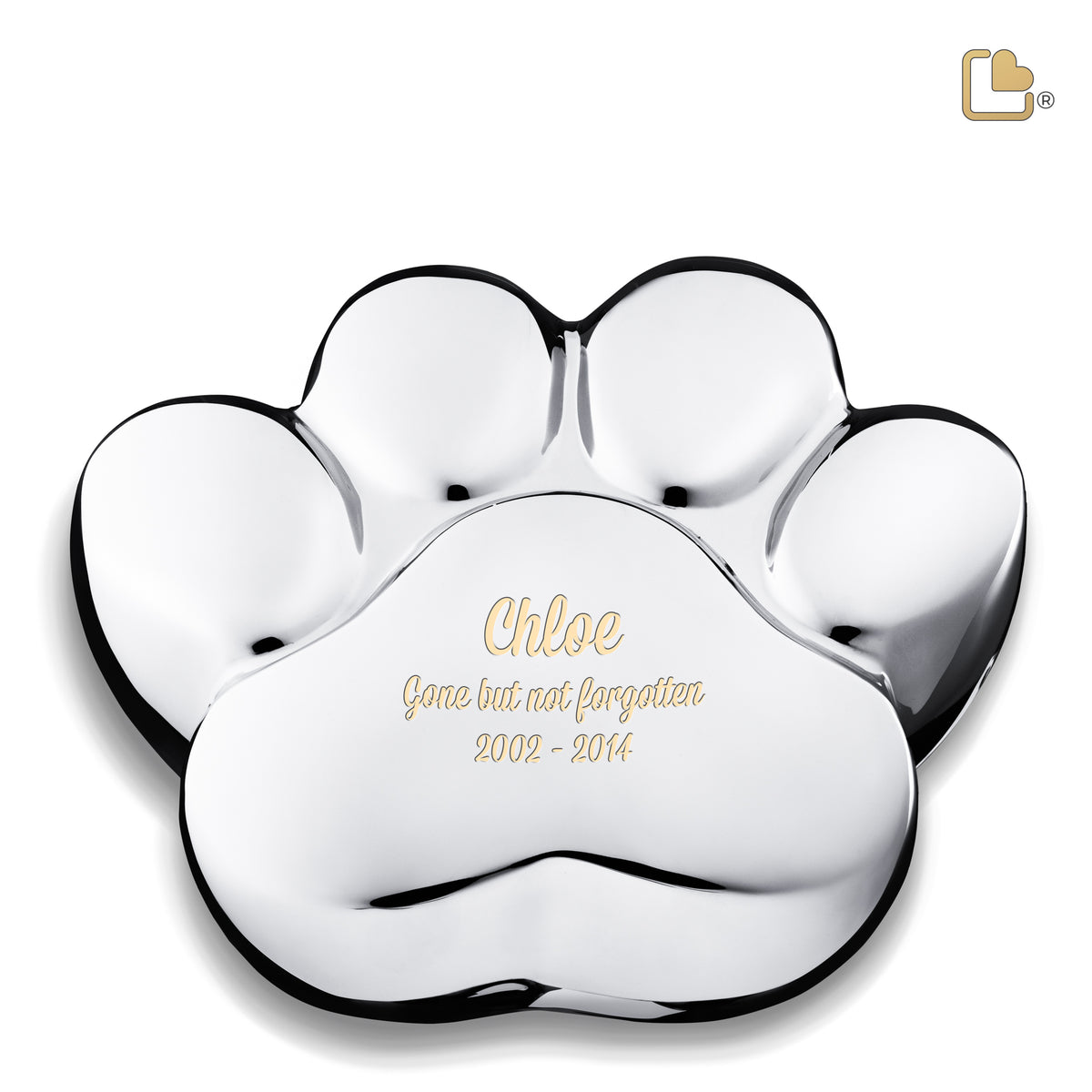 P670L   LovePaw Large Pet  Pol Silver