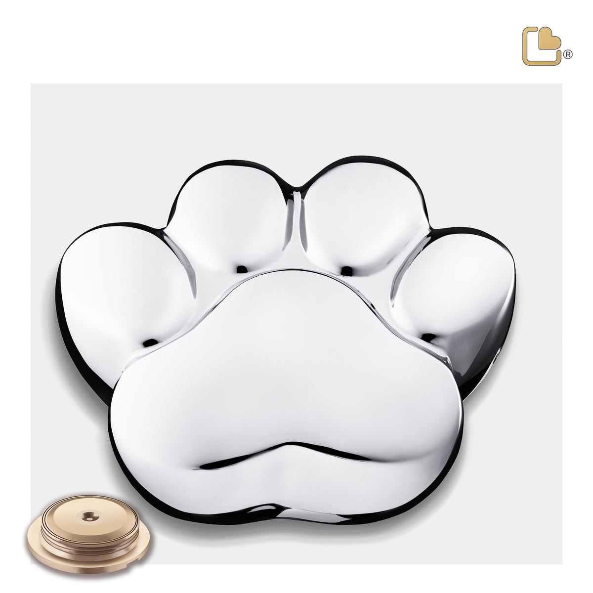 P670L   LovePaw Large Pet  Pol Silver